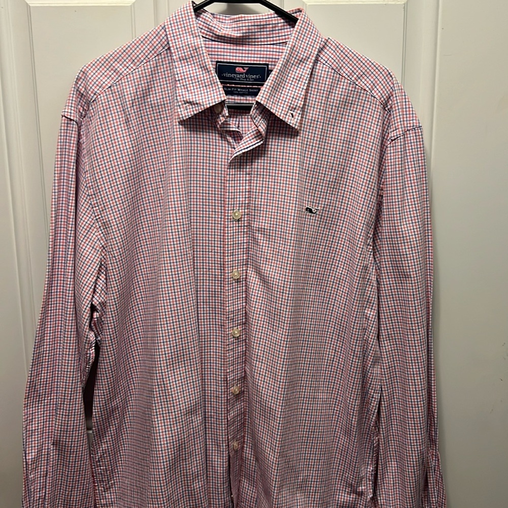 Men’s XL Vineyard Vines dress shirt.